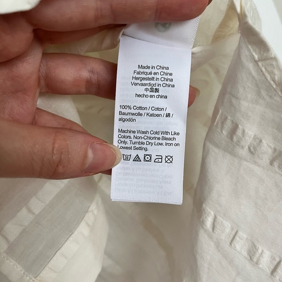 J. Crew Classic Ruffleneck Shirt - Picture 4 of 4